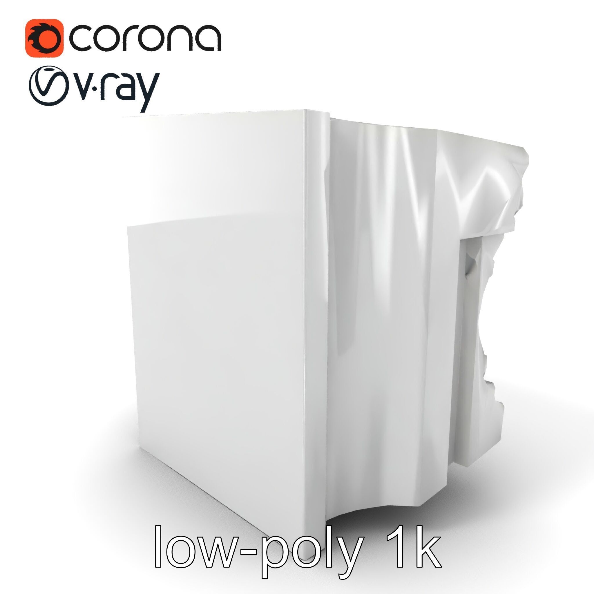 Refined Classic Moldings model pack Low-poly 3D model_4