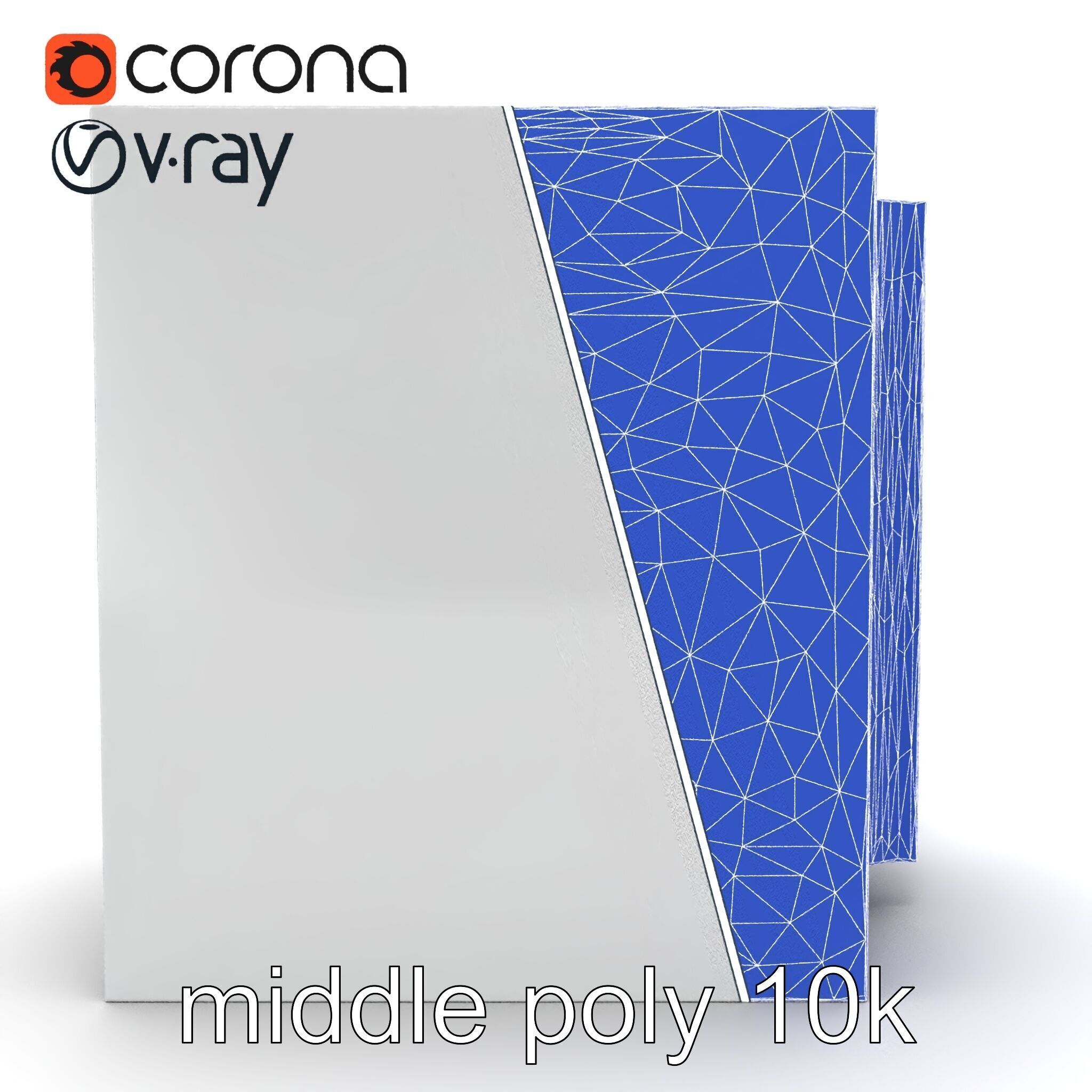 Refined Classic Moldings model pack Low-poly 3D model_21