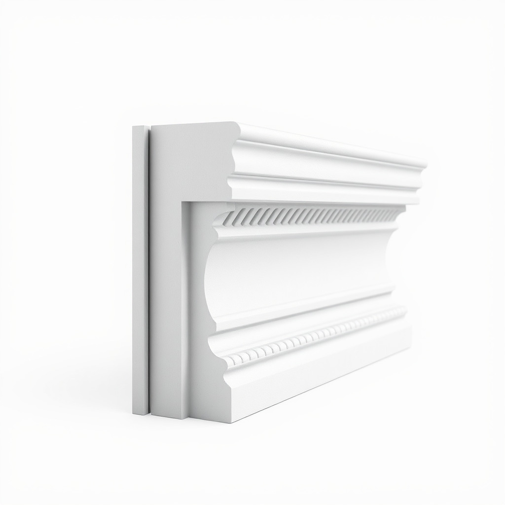 Refined Classic Moldings model pack Low-poly 3D model_3