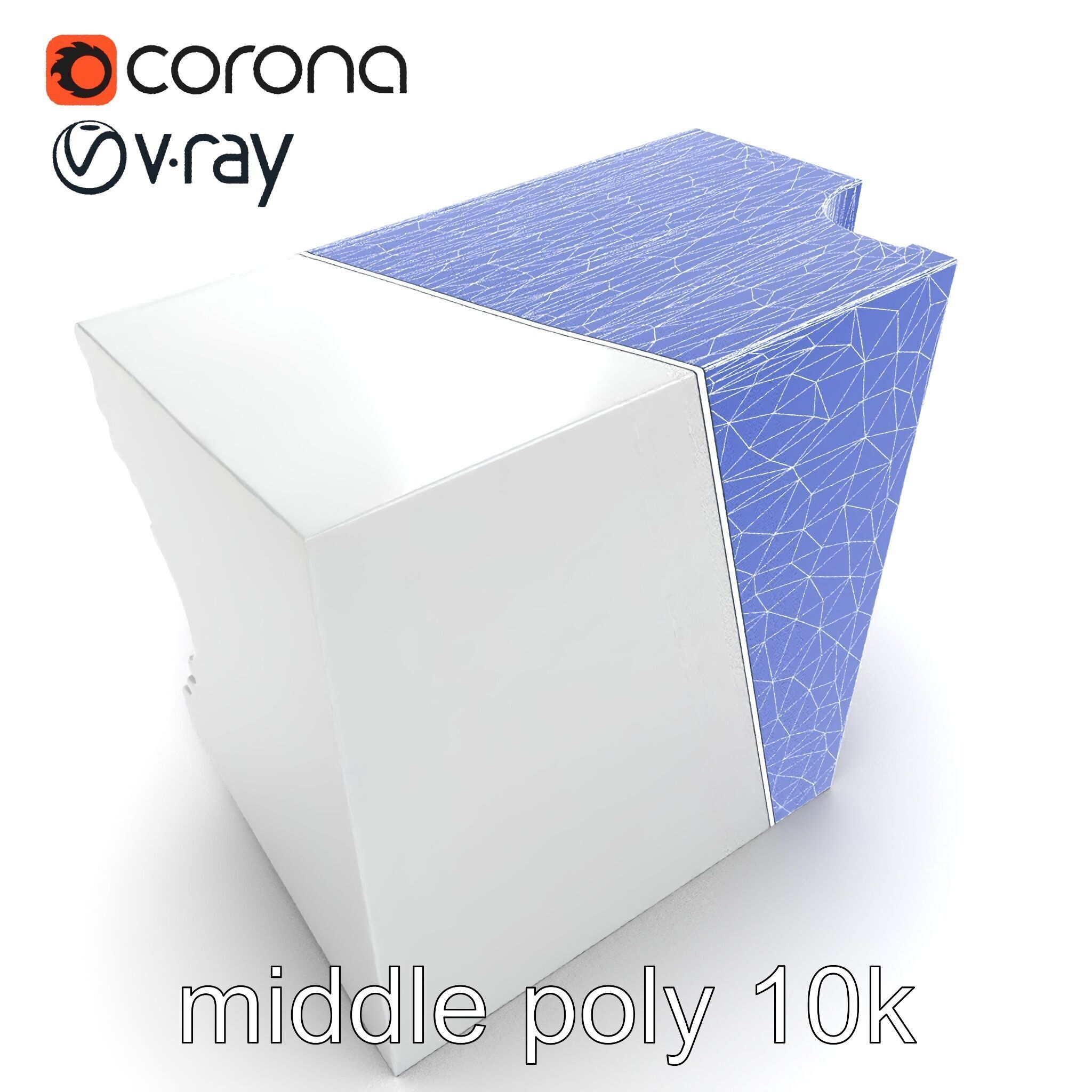 Refined Classic Moldings model pack Low-poly 3D model_24