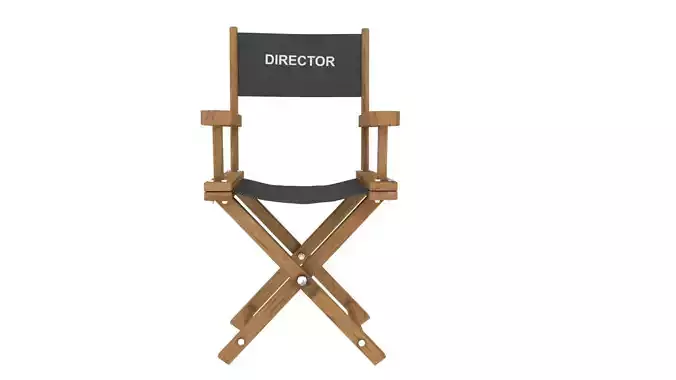 director chair 3D model