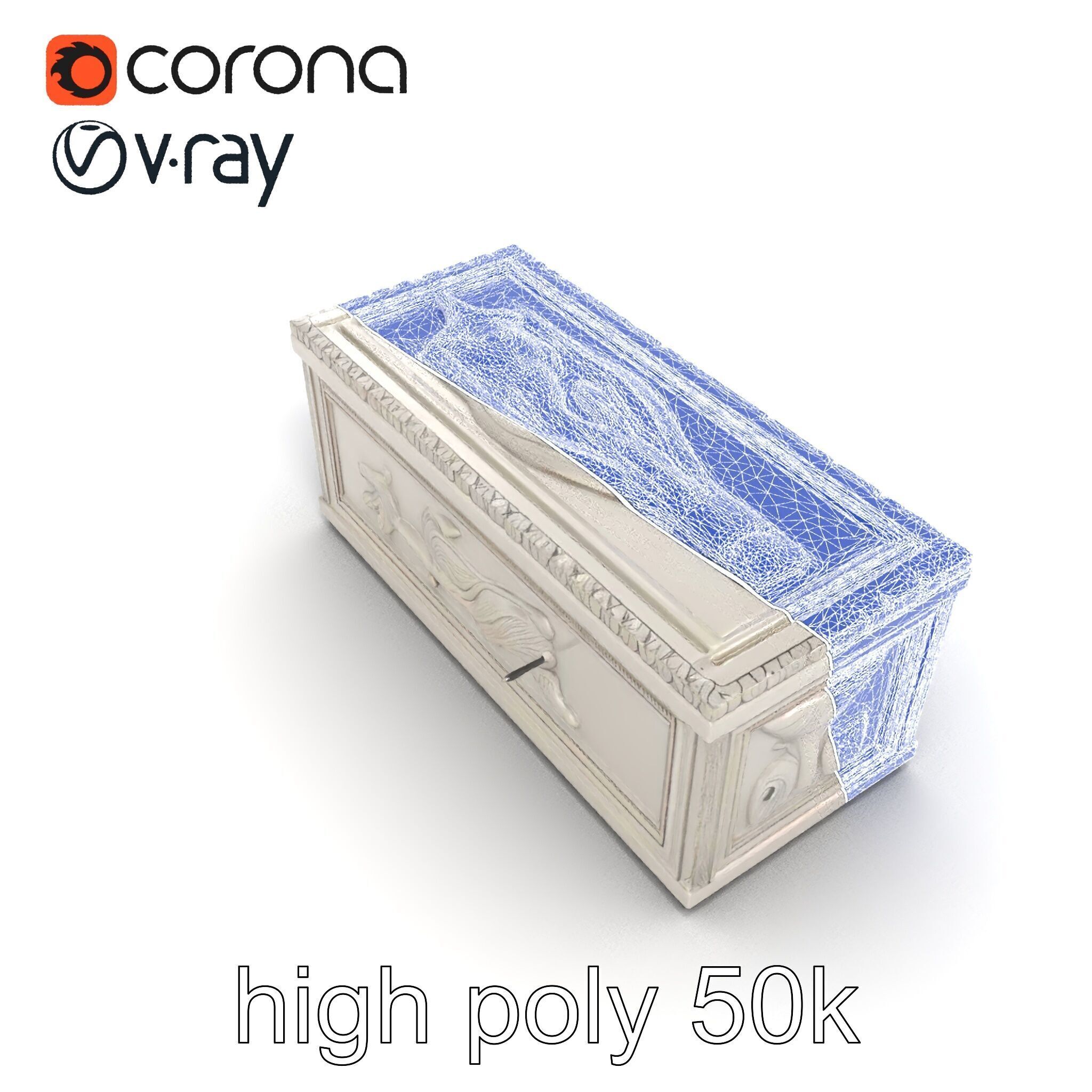 Giant Molding Elements Architectural Decor model pack Low-poly 3D model_31