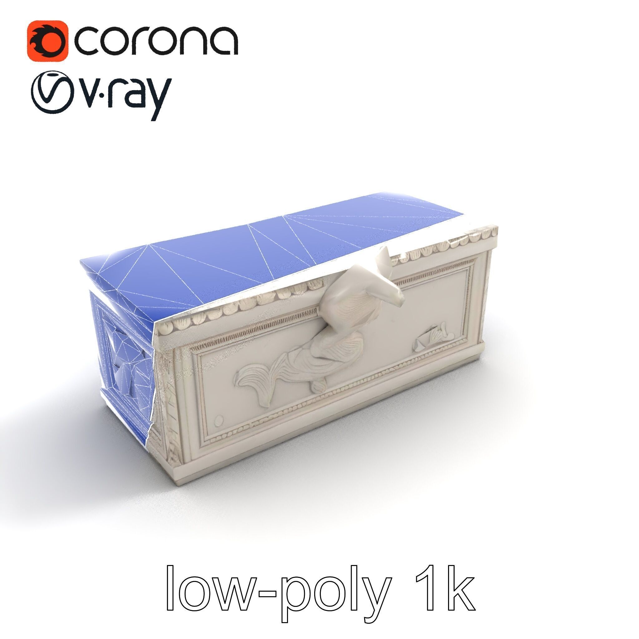 Giant Molding Elements Architectural Decor model pack Low-poly 3D model_22