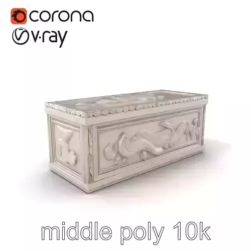 Giant Molding Elements Architectural Decor model pack Low-poly 3D model