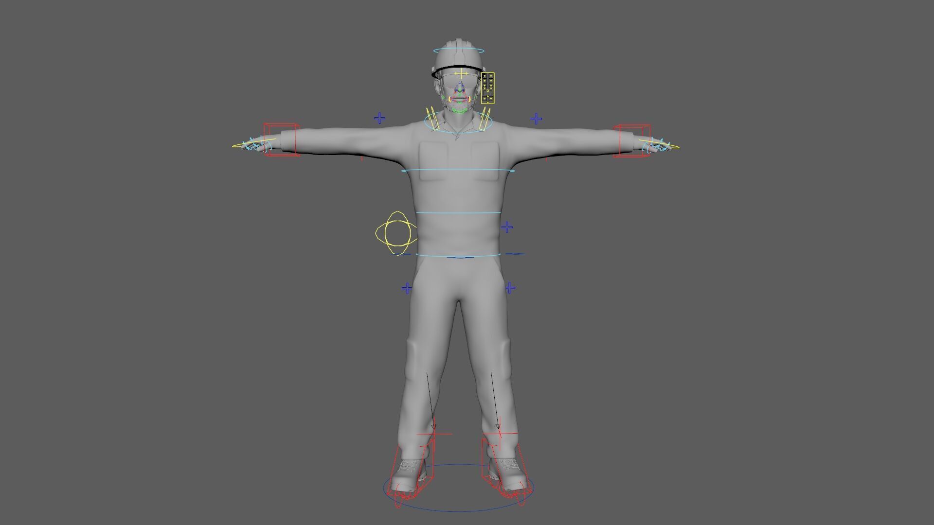 BOILER SUIT CHARACTER 10 3D MODEL 3D model_6