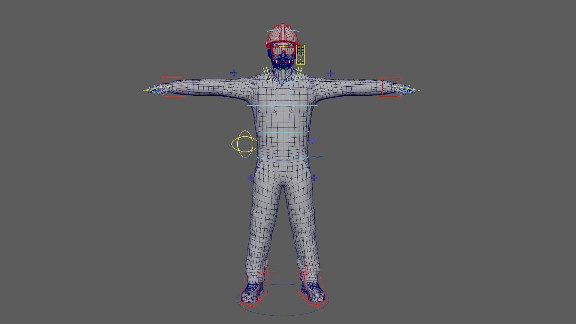 BOILER SUIT CHARACTER 10 3D MODEL 3D model_7