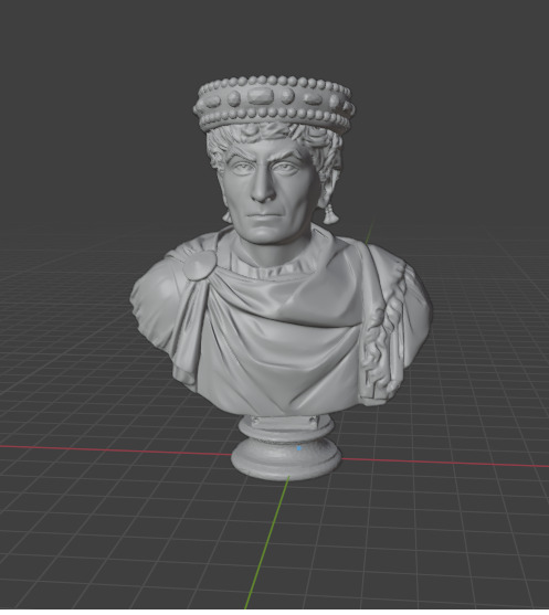 Justinian I 3D print model_21