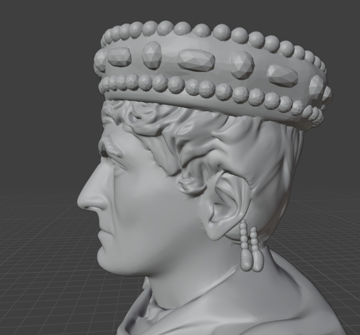 Justinian I 3D print model_23