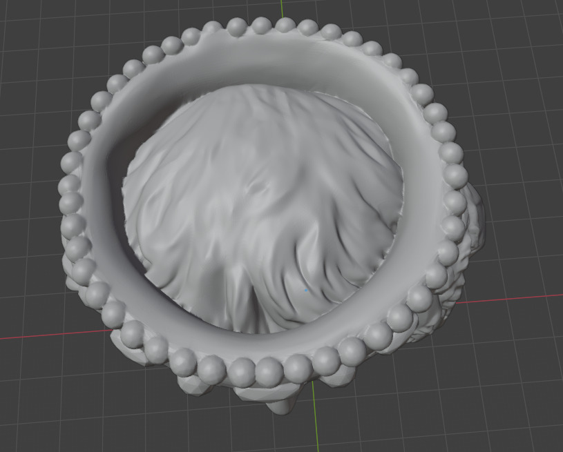 Justinian I 3D print model_14