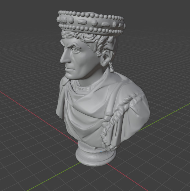 Justinian I 3D print model_16