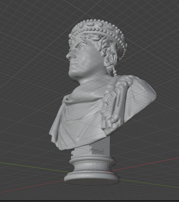 Justinian I 3D print model_6