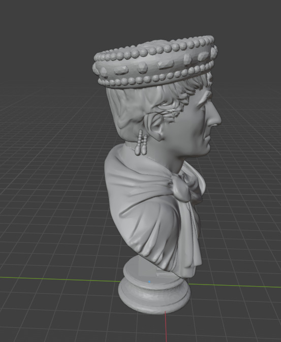 Justinian I 3D print model_5