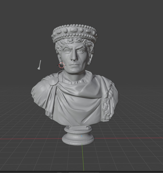 Justinian I 3D print model_22