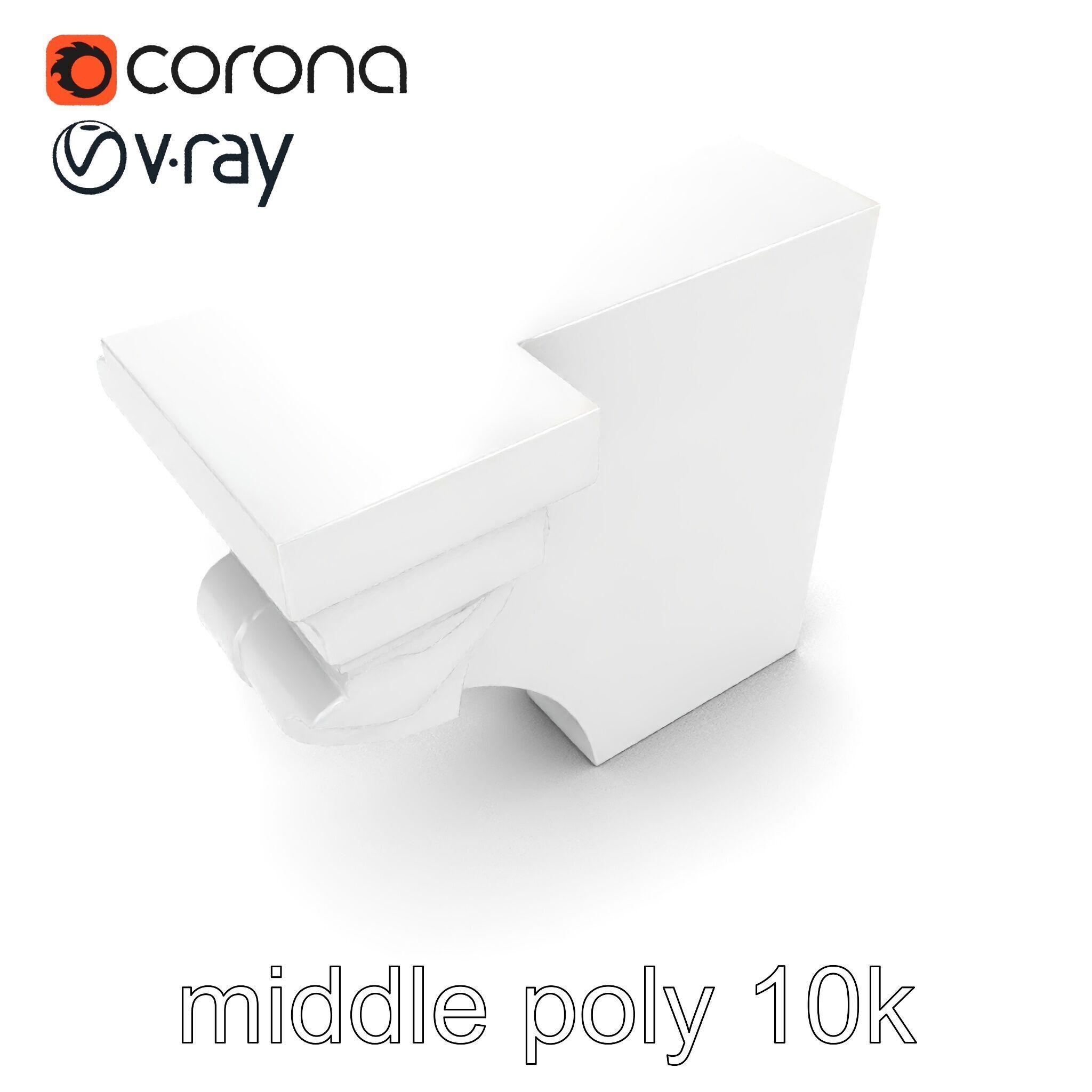 Intricate Ornamental Molding Relief model pack Low-poly 3D model_11