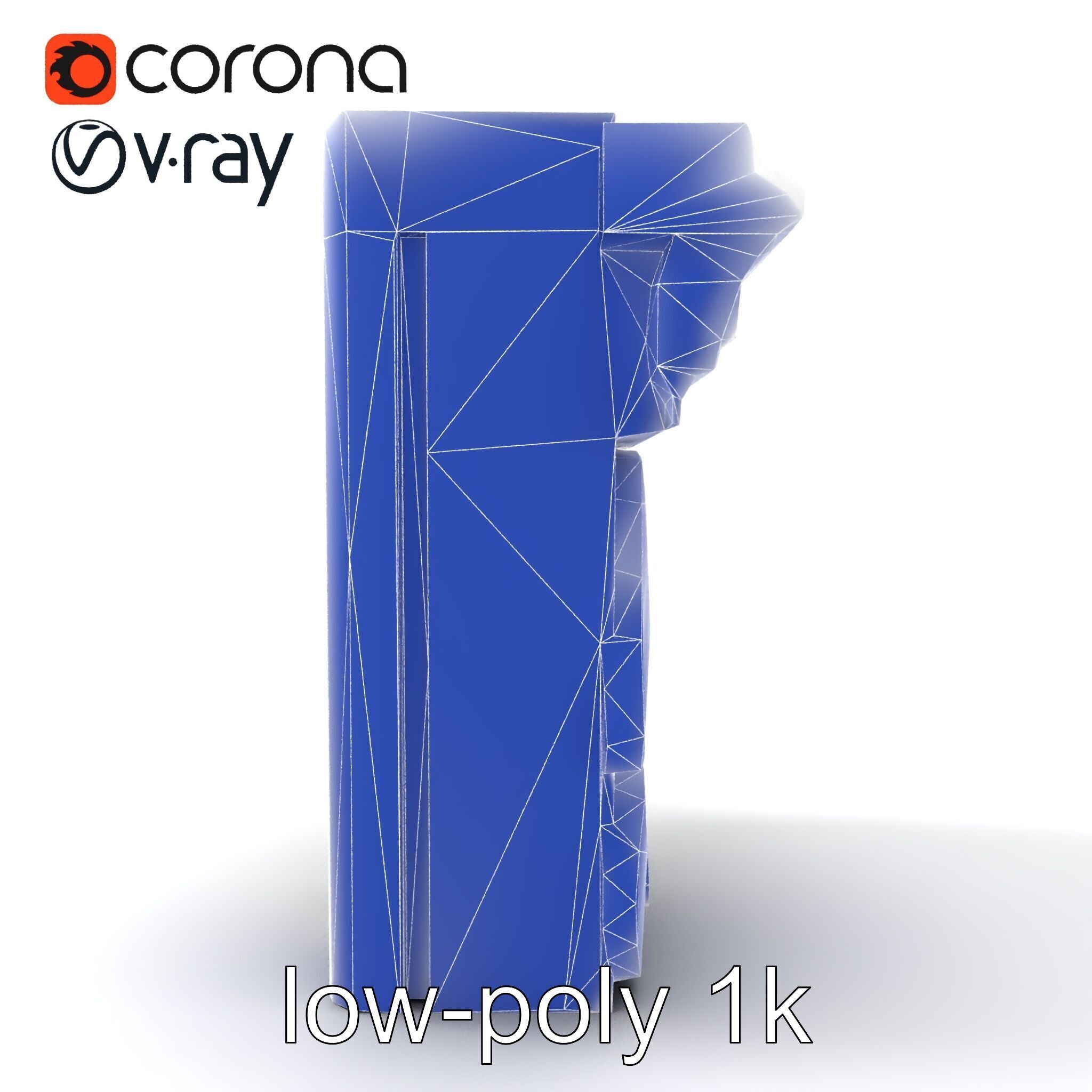 Intricate Ornamental Molding Relief model pack Low-poly 3D model_21