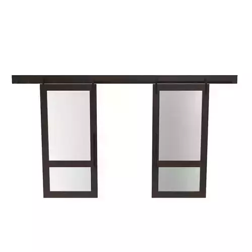 Double door on weels