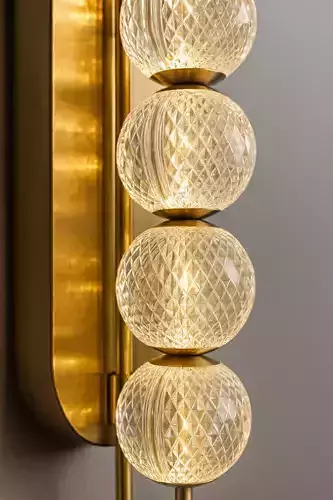 Alora Marni Wall Light - Low-Poly Wall Sconce 3D Model