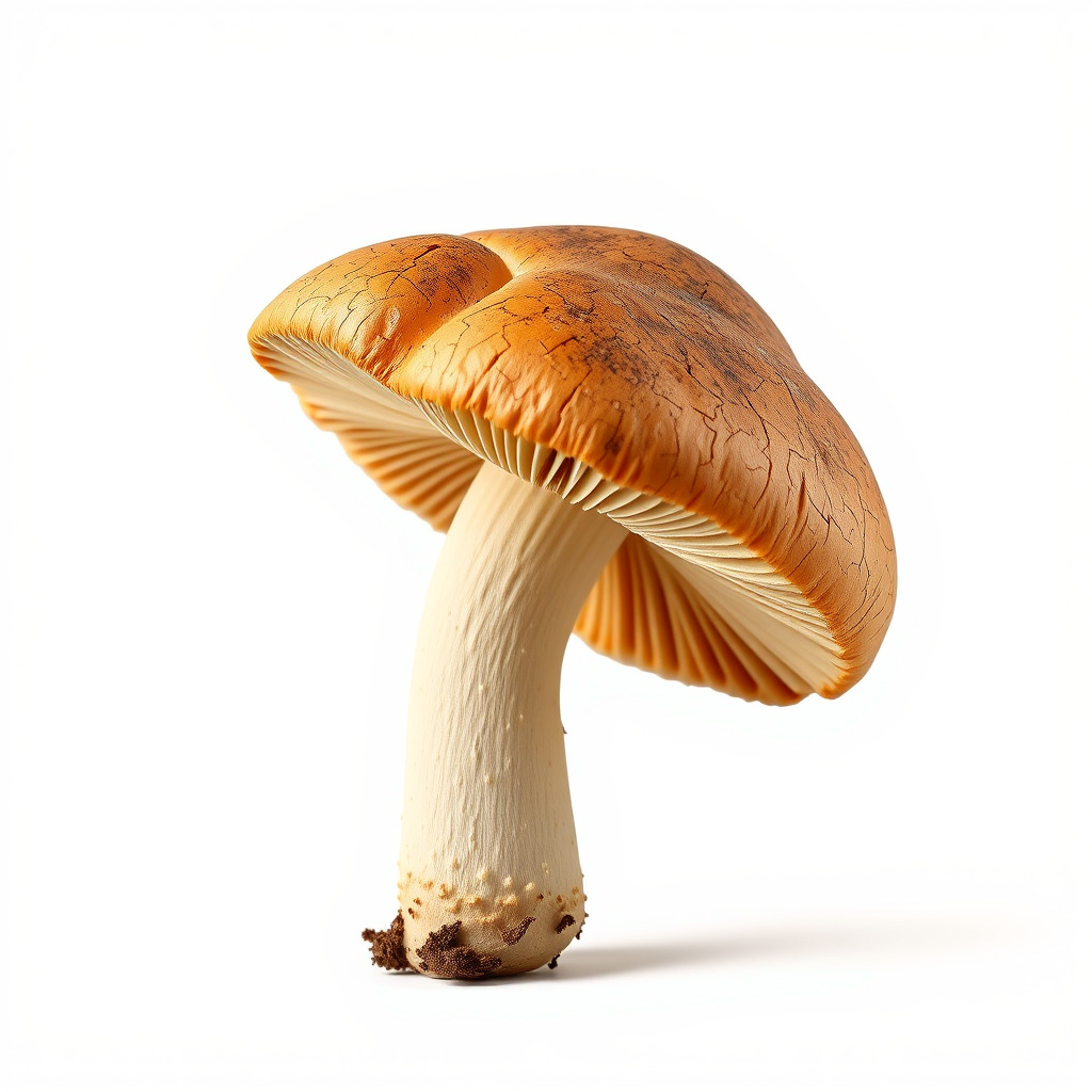 Chanterelle Mushroom Crack Texture Model Pack Low-poly 3D model_4