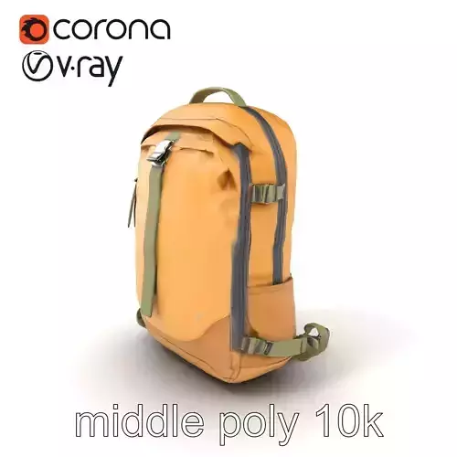 Compact Hiking Backpack Model Pack with Detachable Features