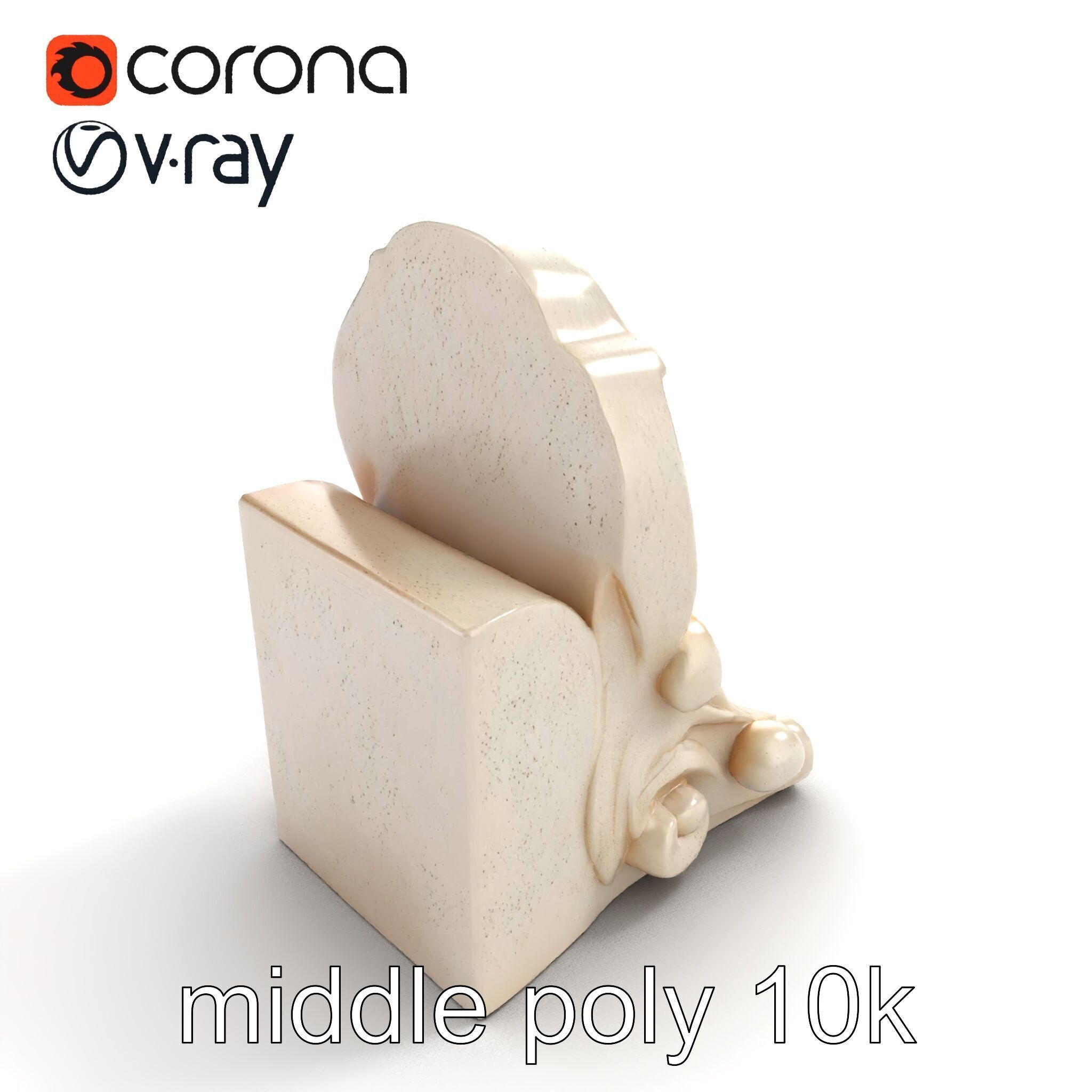 Art Nouveau Decorative Moldings model pack Low-poly 3D model_7