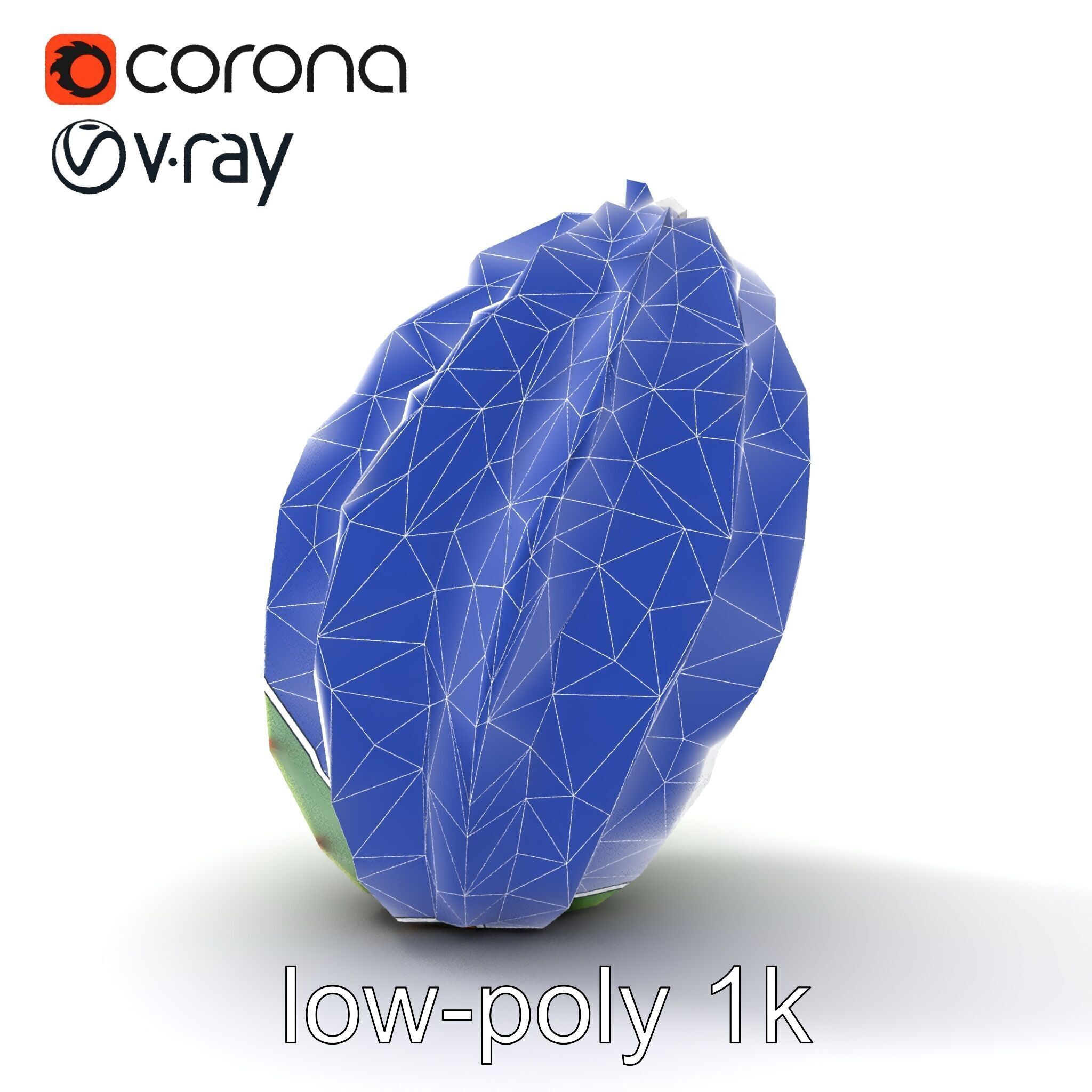 Wavy Cactus with Thorny Protrusions model pack Low-poly 3D model_20