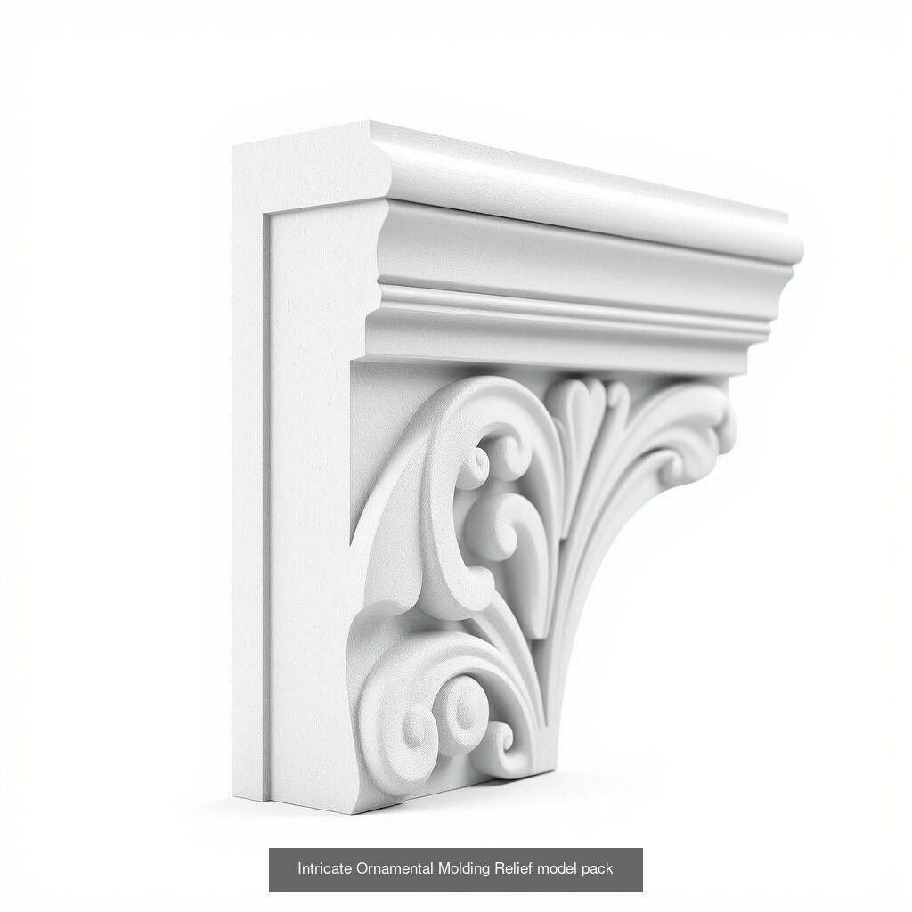 Stucco Symphony 3D Models Pack 3D Model Collection_10