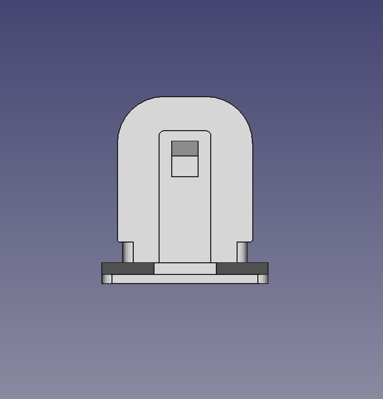 Parking sensor retainer 3D model 3D print model_3