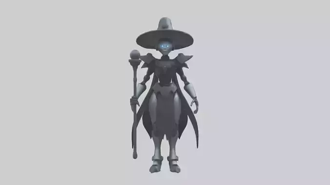 Robot version of a witch model