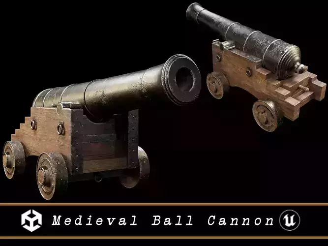 Medieval Ball Cannon