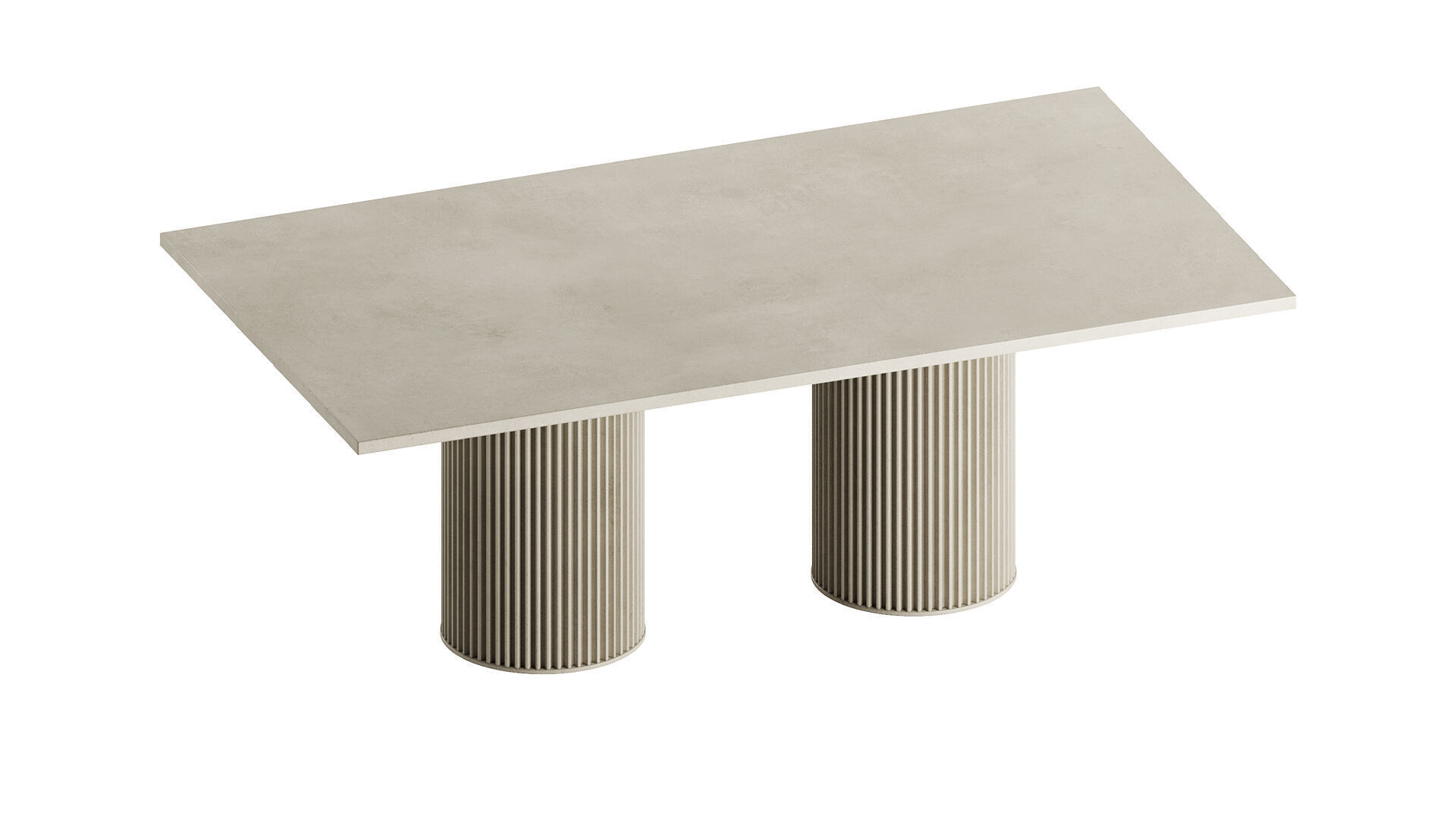 HERCLE Dining Table by Opinion Ciatti 3D model_10