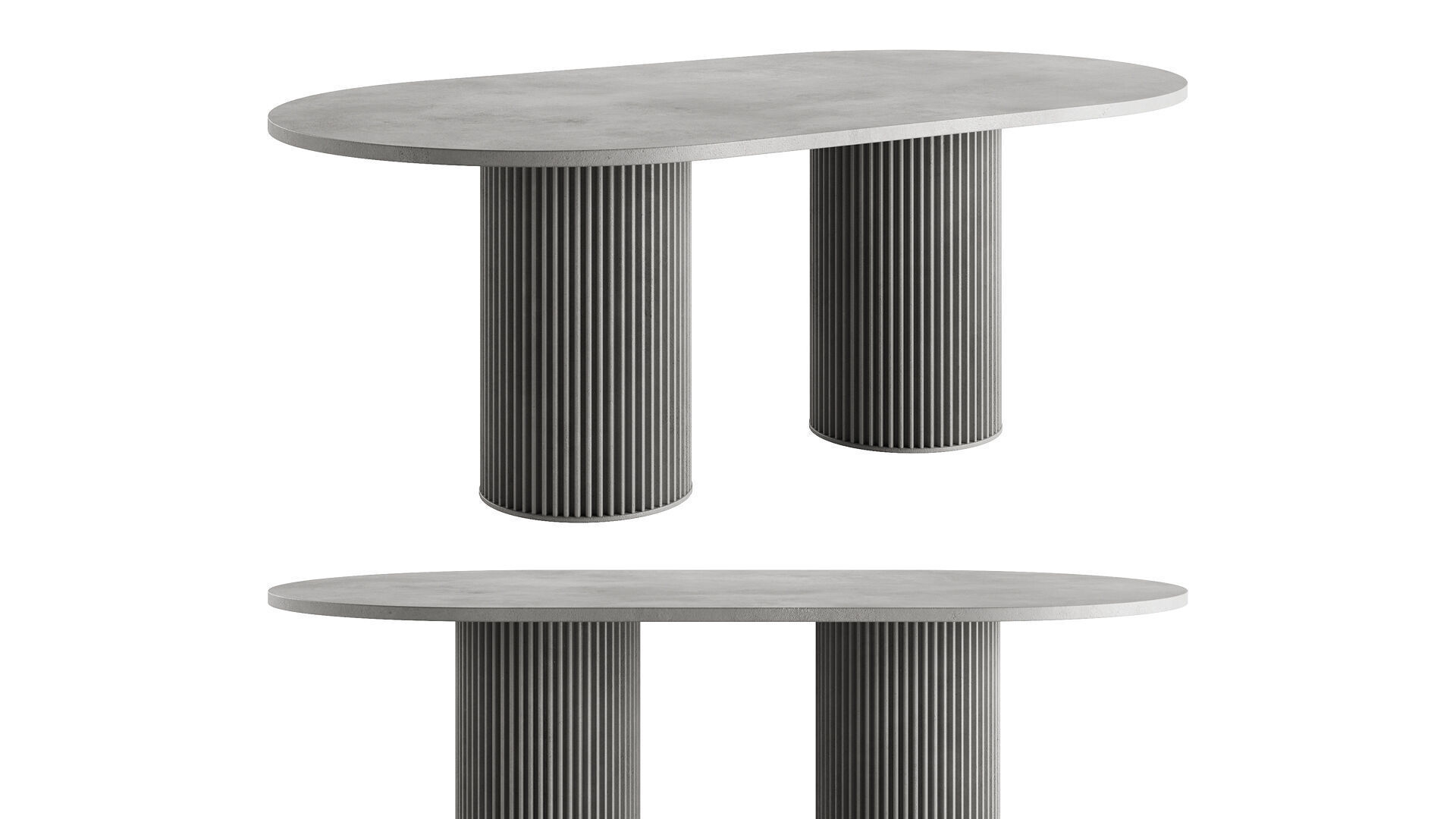 HERCLE Dining Table by Opinion Ciatti 3D model_1