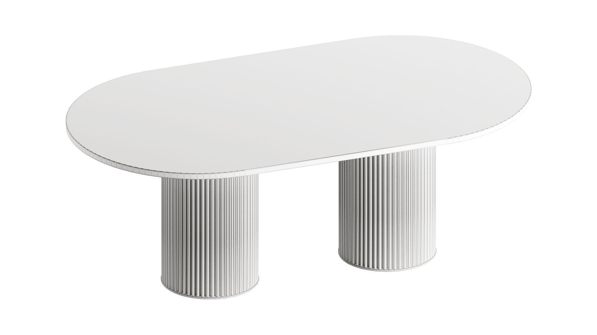 HERCLE Dining Table by Opinion Ciatti 3D model_9