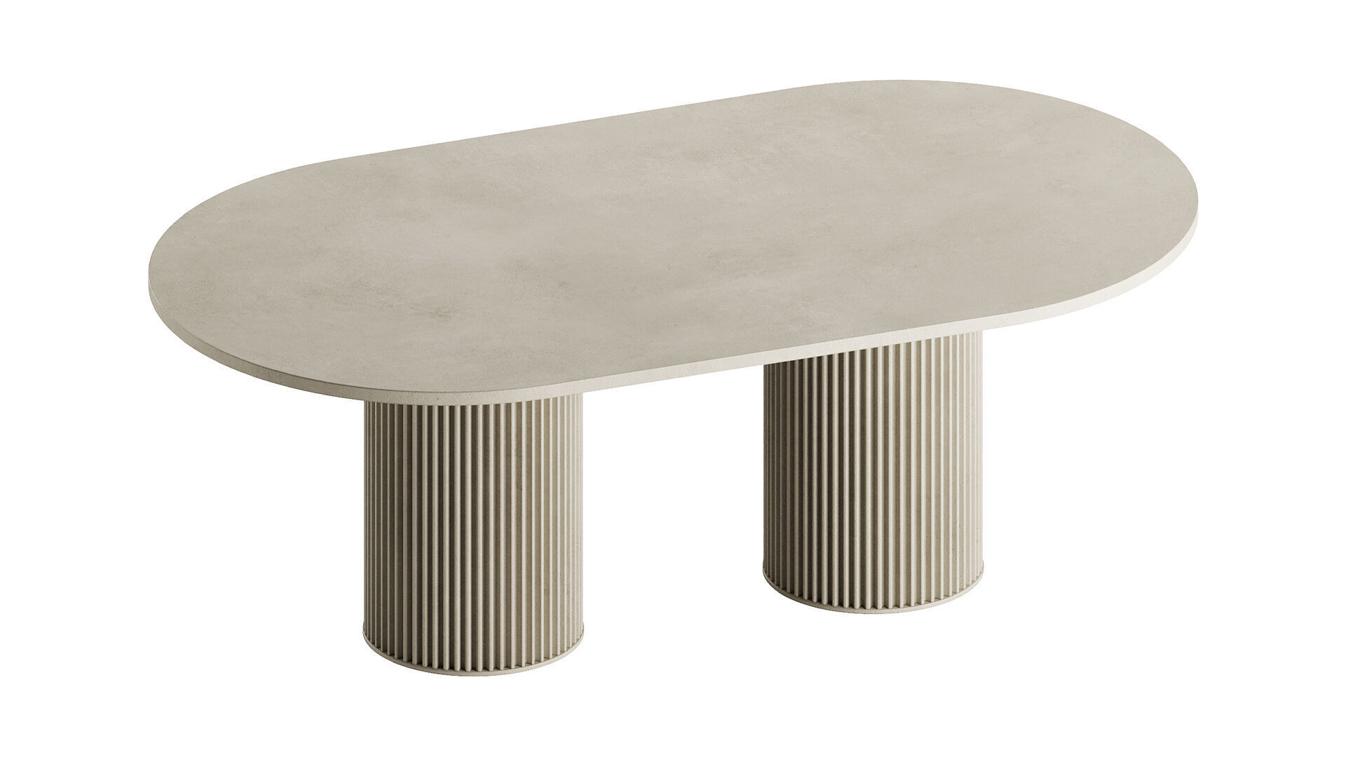 HERCLE Dining Table by Opinion Ciatti 3D model_8