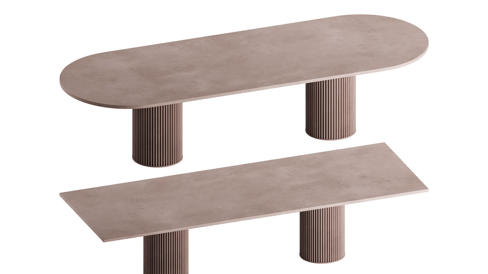 HERCLE Dining Table by Opinion Ciatti 3D model_13