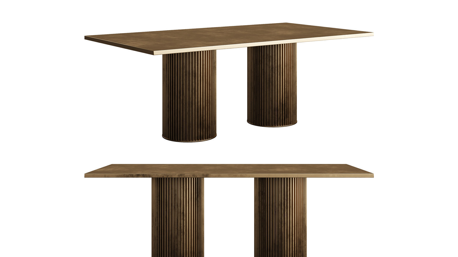 HERCLE Dining Table by Opinion Ciatti 3D model_7