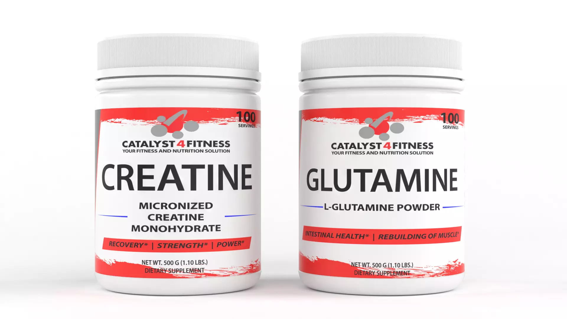 Protein Powder 3D model