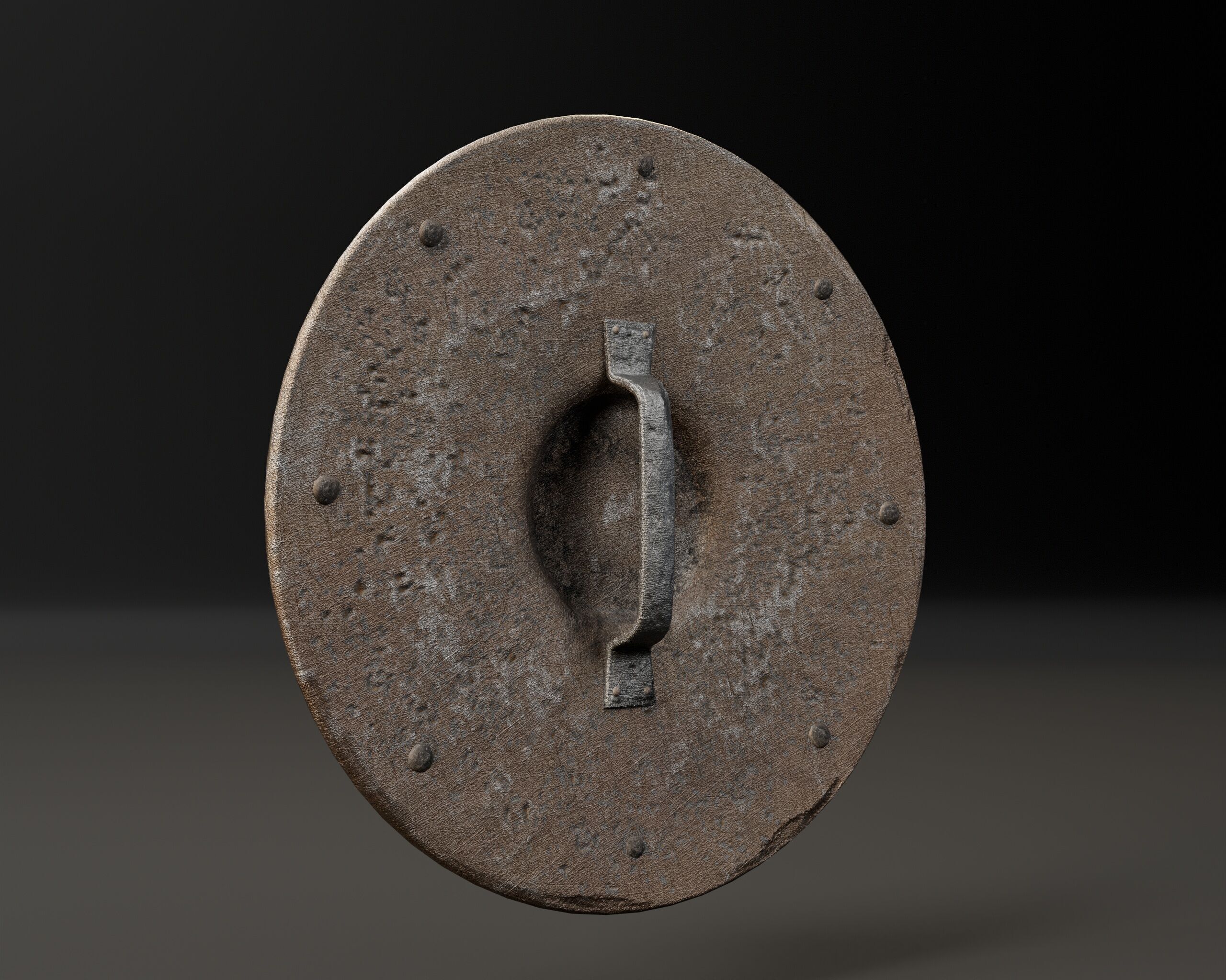 Dragon Shield Low-poly 3D model_12