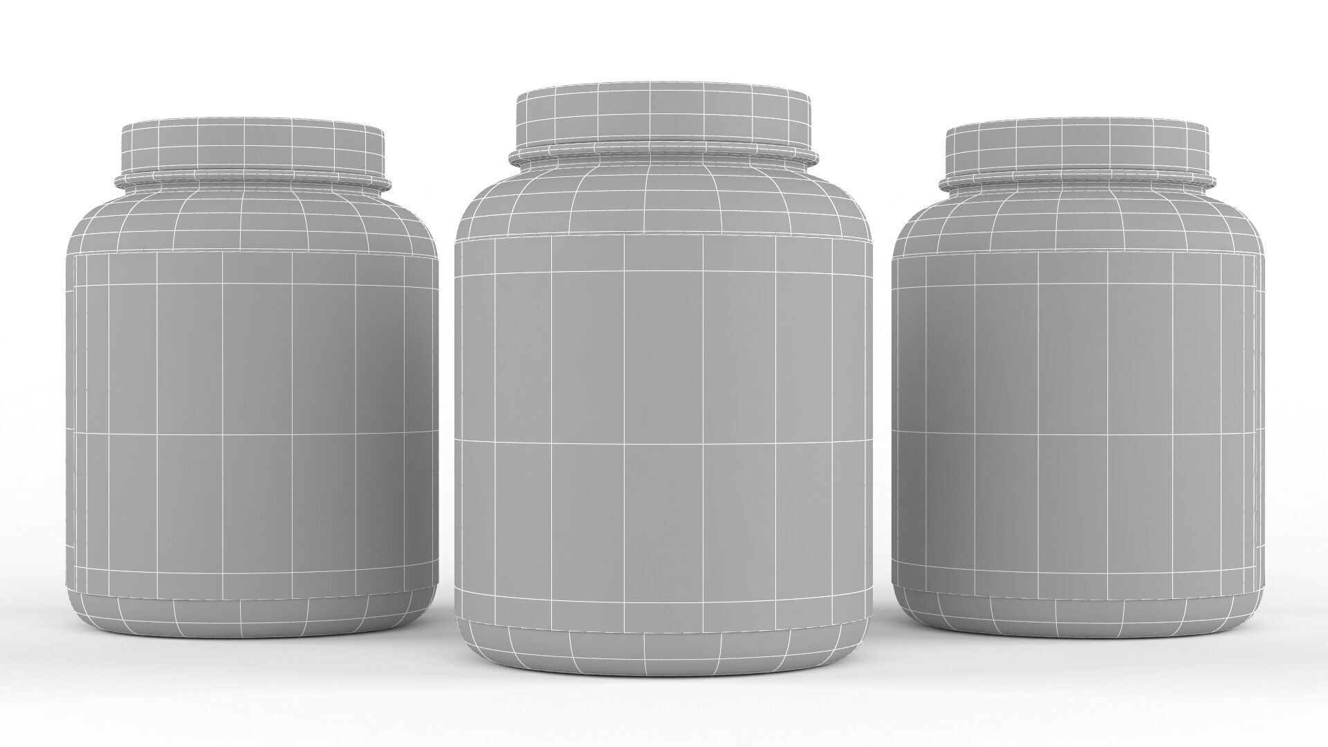 Protein Powder 3D model_5