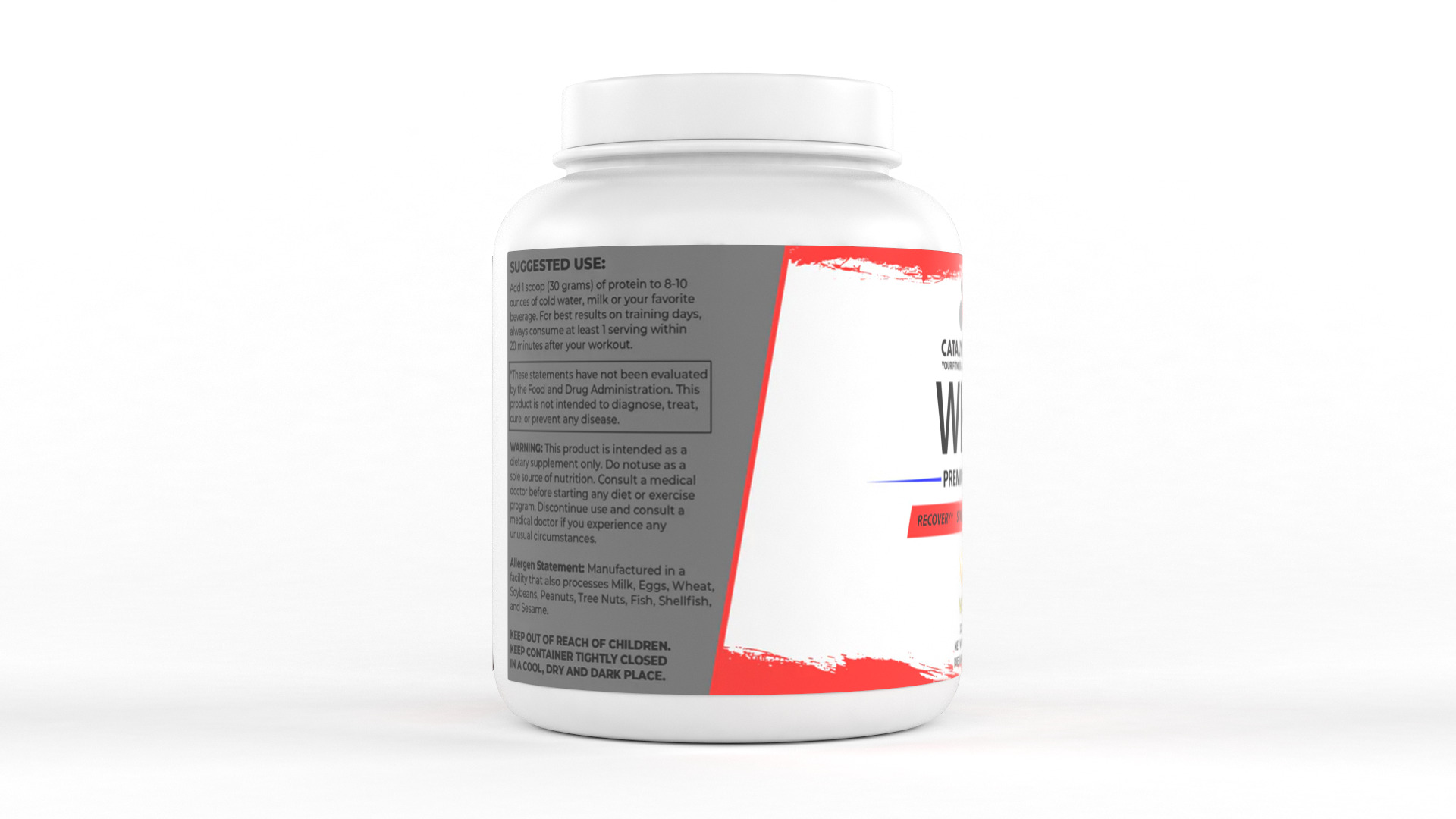 Protein Powder 3D model_3
