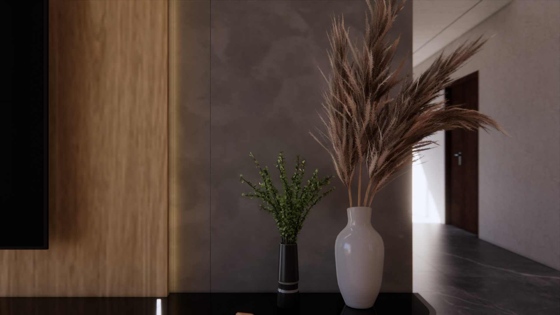 Timeless Modern Apartment Interior High Detail and Easy to Edit Low-poly 3D model_9