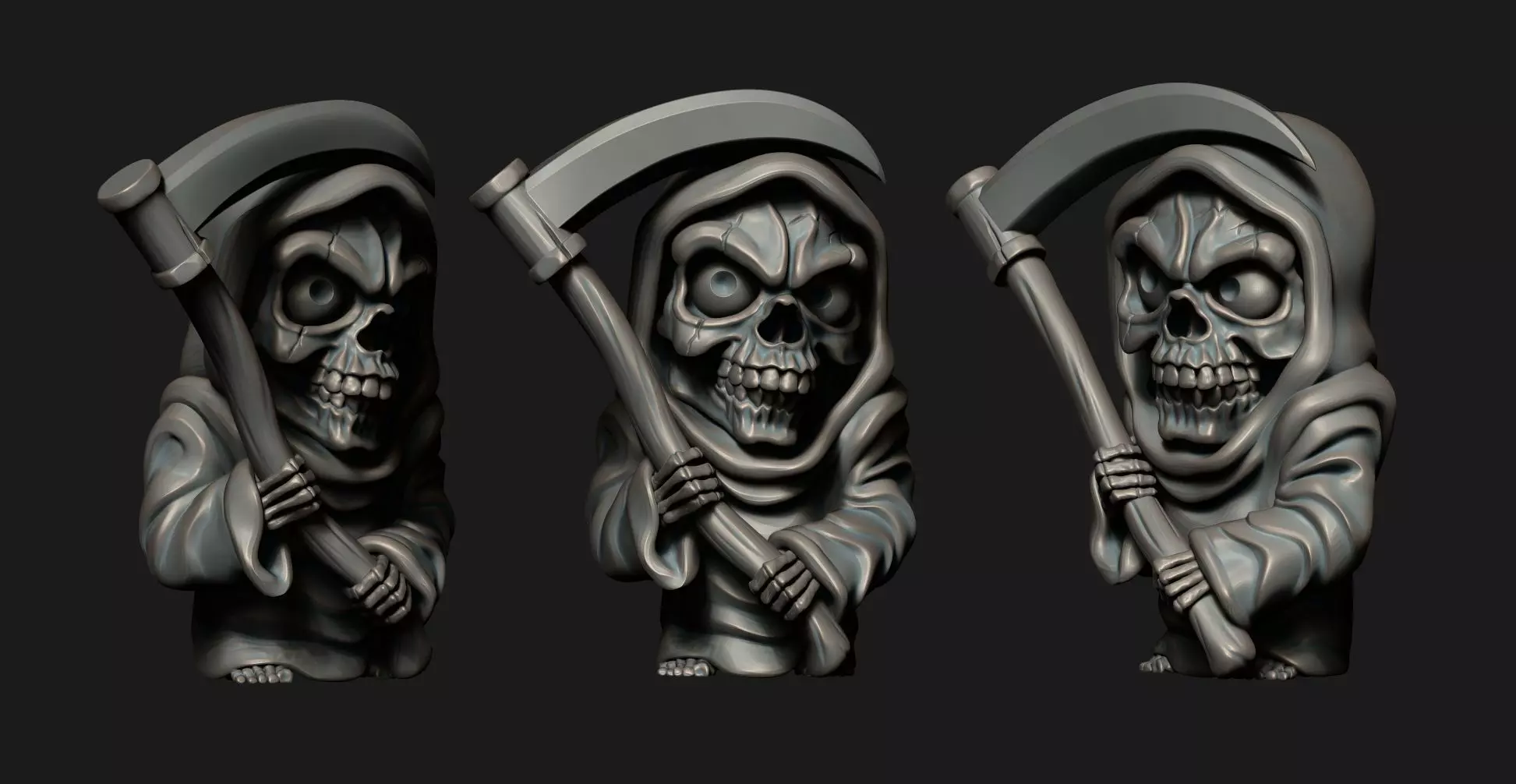 SKULL DEATH 3D print model_0