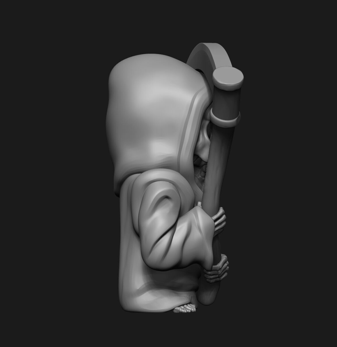 SKULL DEATH 3D print model_10