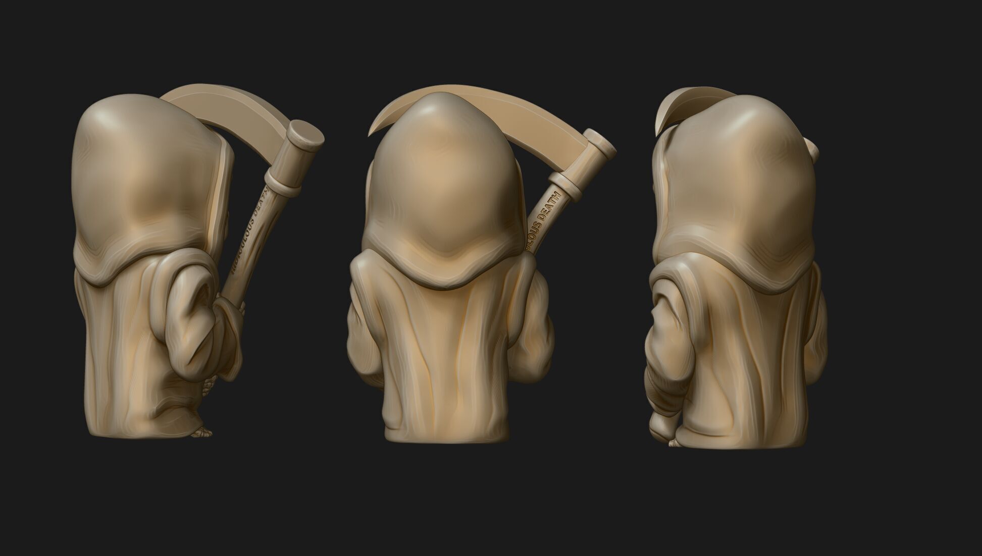 SKULL DEATH 3D print model_27