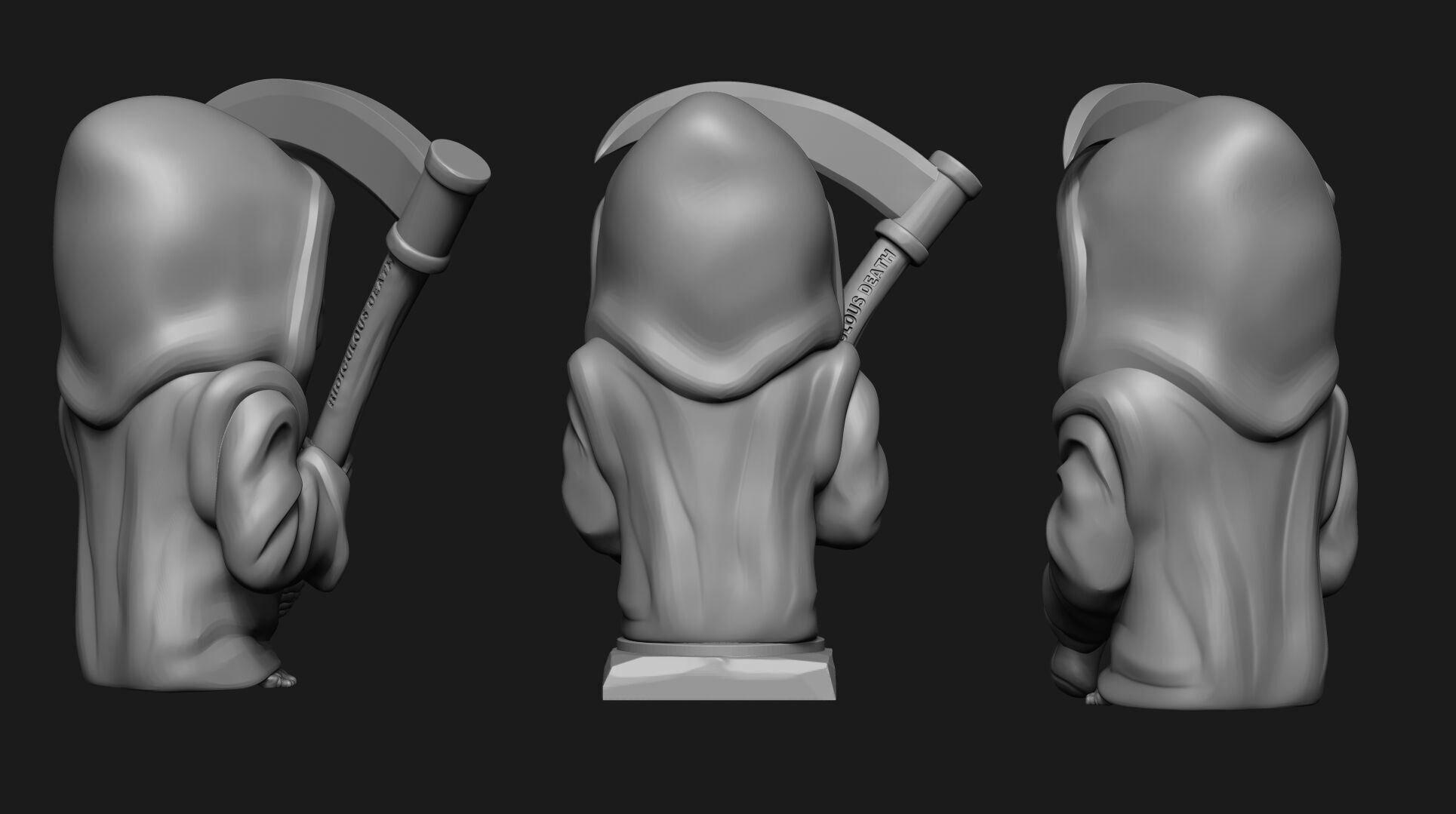 SKULL DEATH 3D print model_17