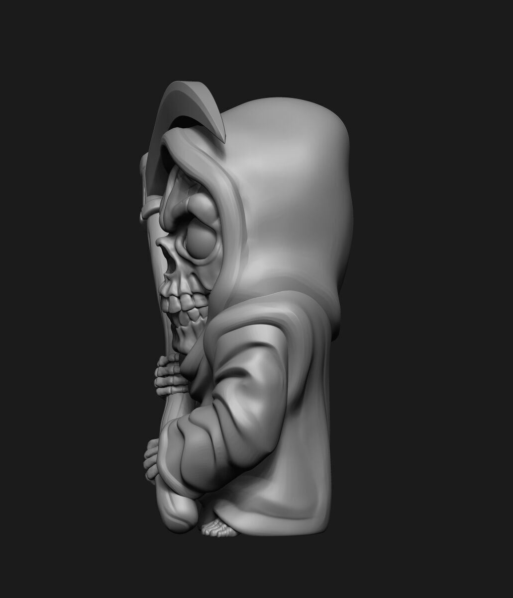 SKULL DEATH 3D print model_23