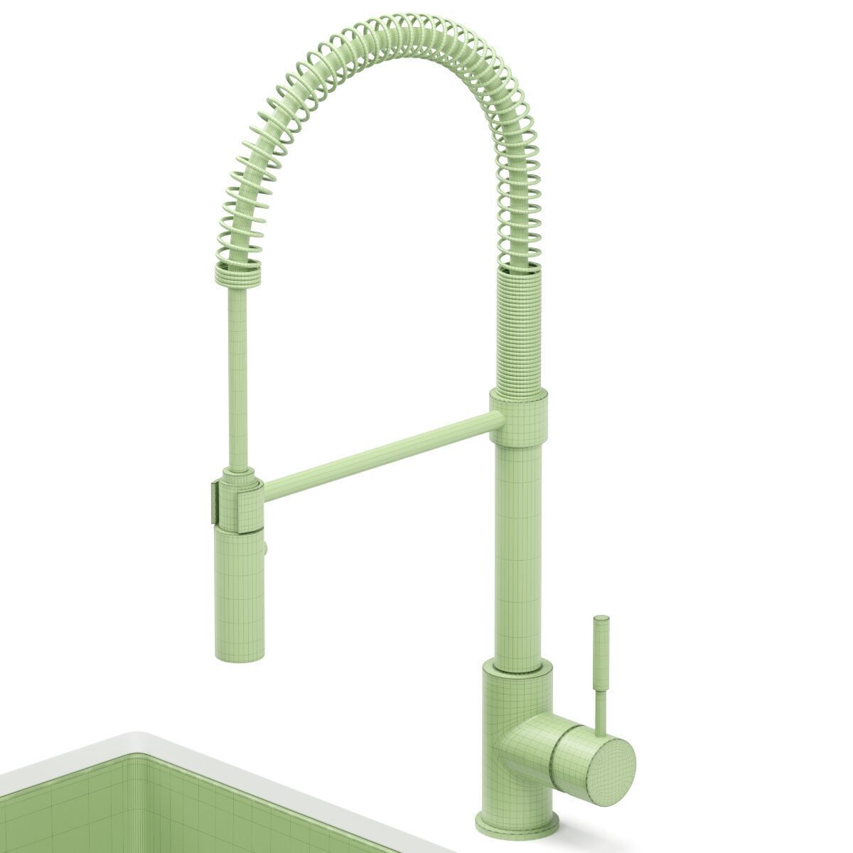 ZLINE kitchen sink 3D model_5