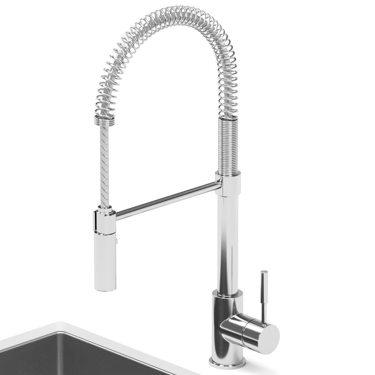 ZLINE kitchen sink 3D model_4