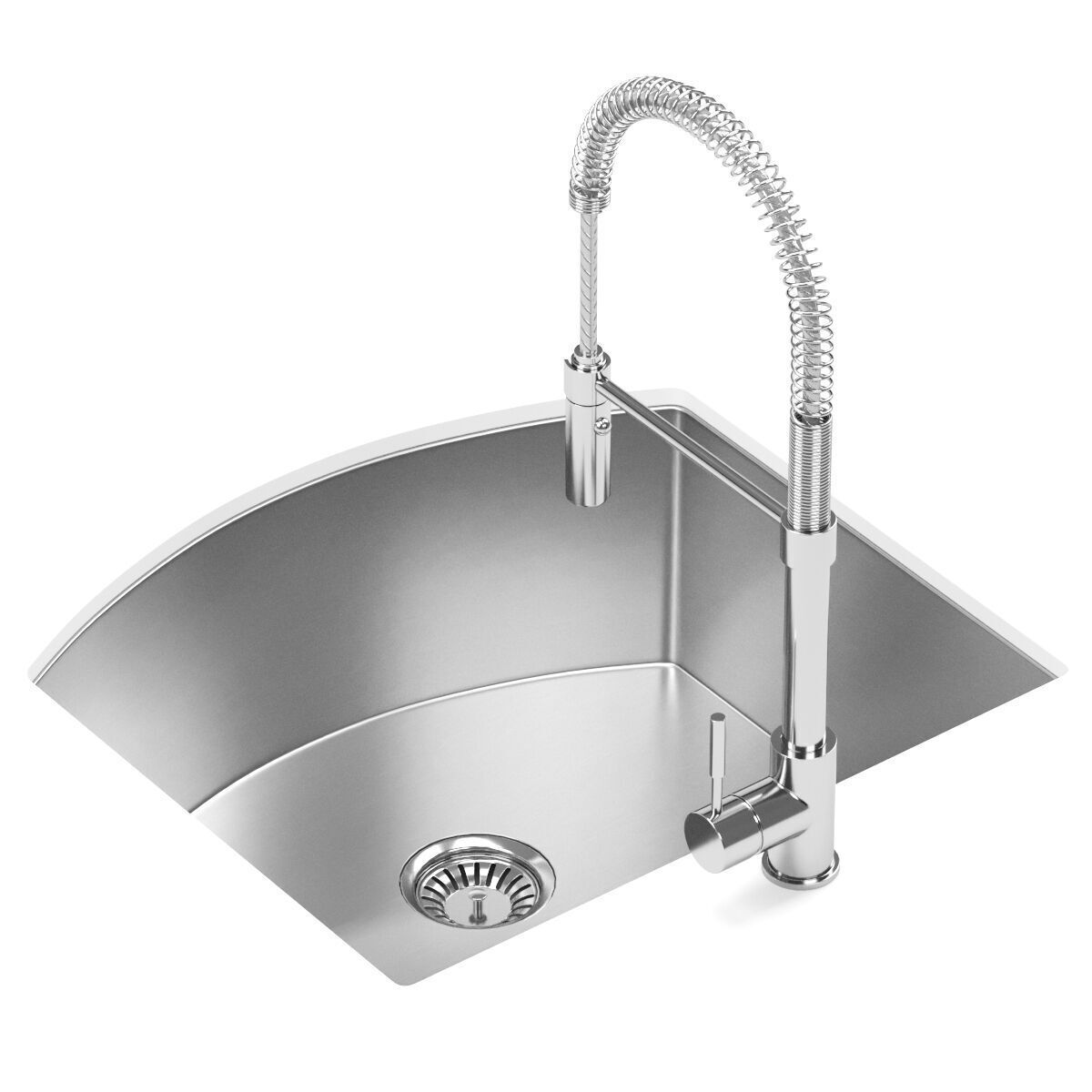 ZLINE kitchen sink 3D model_2