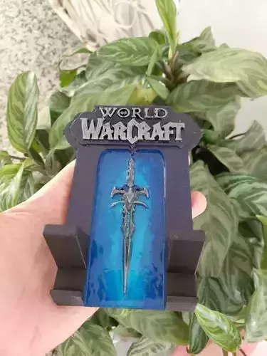 Frostmourne Wow Phone Stand 3D print model