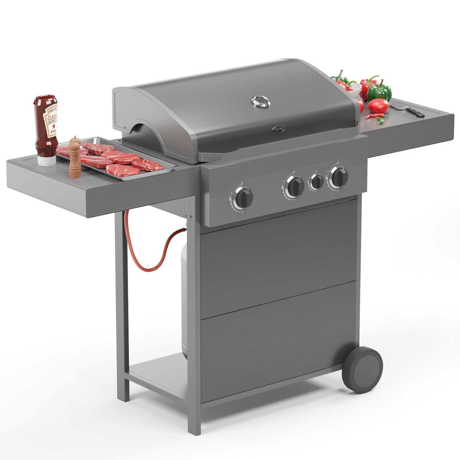 TOWER BBQ 3D model_1